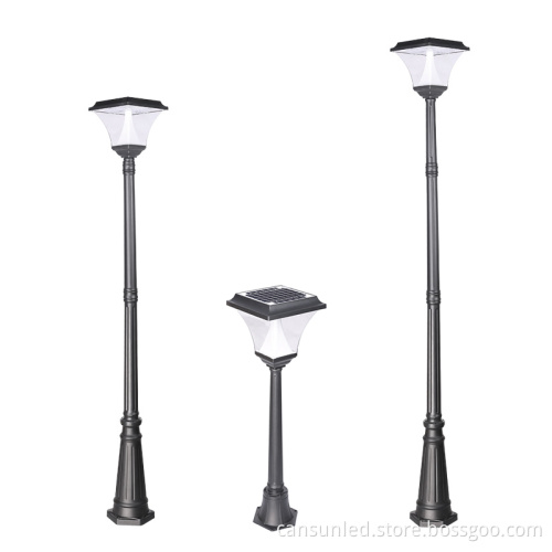 2024 New Trend LED Solar Garden Waterproof Lights - 1M Pole Landscape Street Garden Light